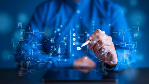 Automated workflow connecting tasks and team members
